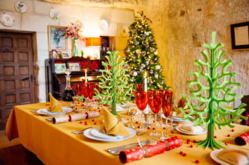 Table de Noël la Magnanerie - Les Conteurs Sud Val de Loire