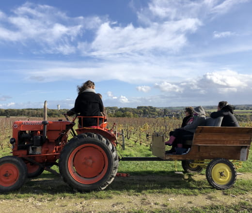 Fascinant week-end - Balade vigneronne en tracteur à Villiers-sur-Loir