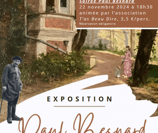 Soirée Paul Besnard au Musée de Sologne de Romorantin Le 22 nov 2024