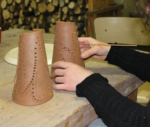 Atelier poterie-céramique à Boursay