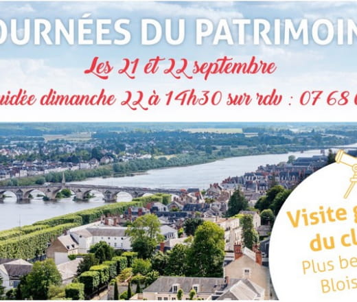 Journées européennes du patrimoine à la... Le 22 sept 2024