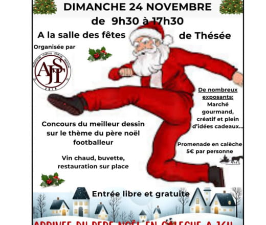 Marché de Noël à Thésée Le 24 nov 2024